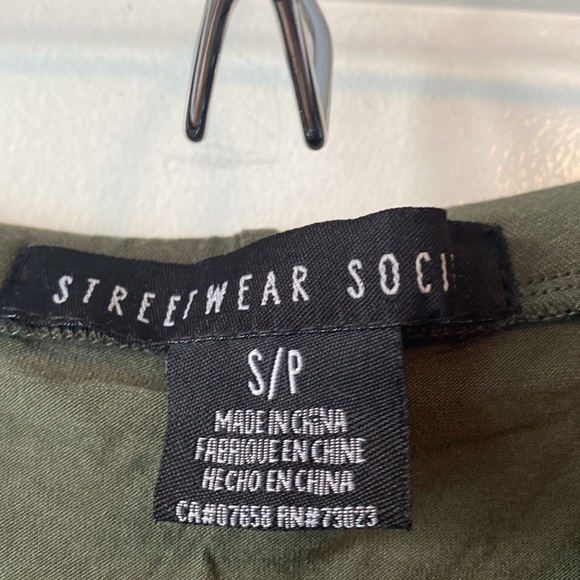 FREE WITH PURCHASE Knot Front Mini Skirt - Picture 3 of 6